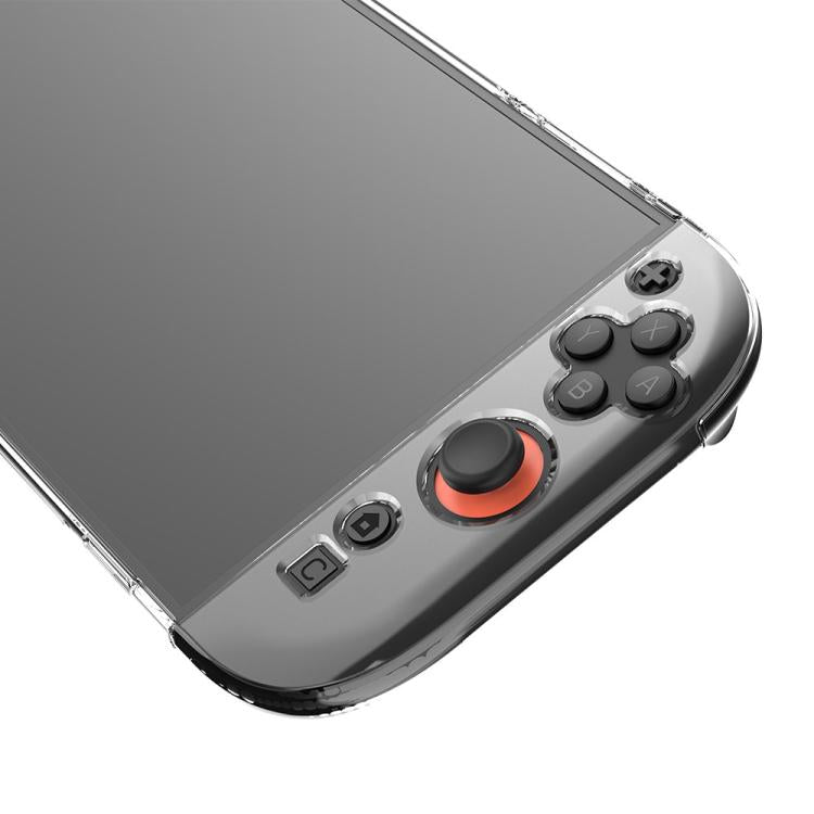 For Nintendo Switch 2 OIVO IV-SW331 Game Console TPU Split Protective Case - Transparent