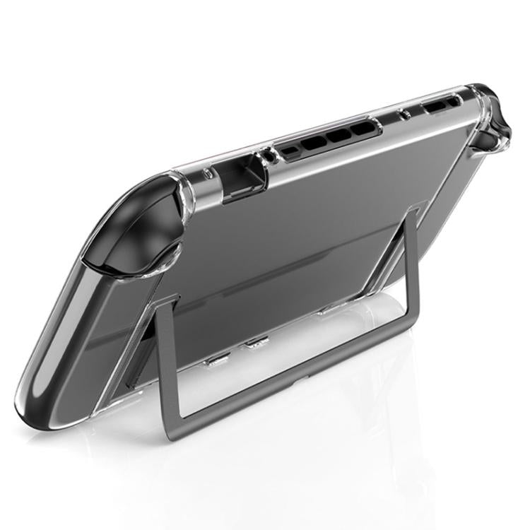 For Nintendo Switch 2 OIVO IV-SW331 Game Console TPU Split Protective Case - Transparent