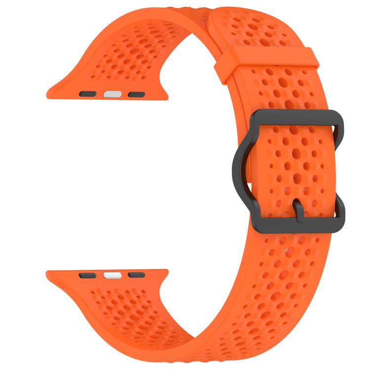 For Apple Watch 42 / 44 / 45 / 46 / 49mm xDfind Breathable Silicone Watch Band