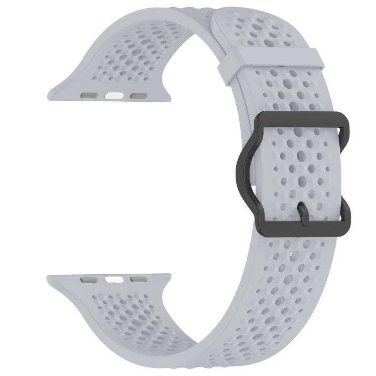 For Apple Watch 42 / 44 / 45 / 46 / 49mm xDfind Breathable Silicone Watch Band