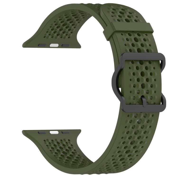 For Apple Watch 42 / 44 / 45 / 46 / 49mm xDfind Breathable Silicone Watch Band