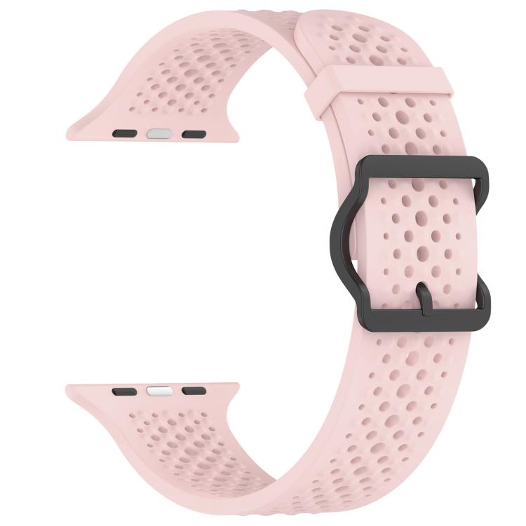 For Apple Watch 38 / 40 / 41 / S10 42mm xDfind Breathable Silicone Watch Band