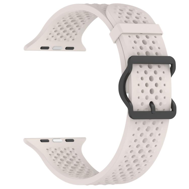 For Apple Watch 38 / 40 / 41 / S10 42mm xDfind Breathable Silicone Watch Band