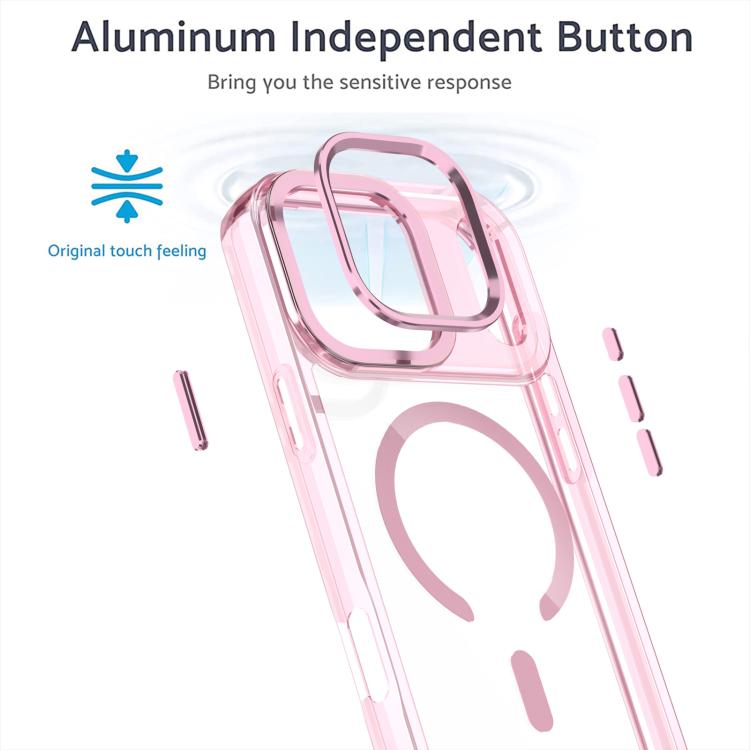 For iPhone 17 Pro Max MagSafe Magnetic Clear Phone Case