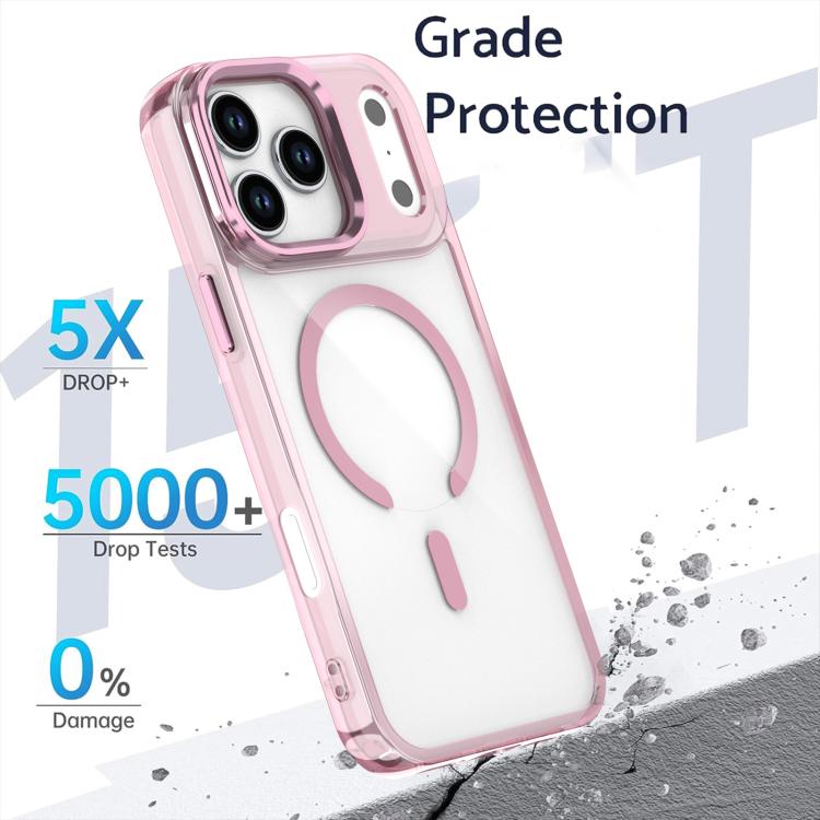 For iPhone 17 Pro Max MagSafe Magnetic Clear Phone Case
