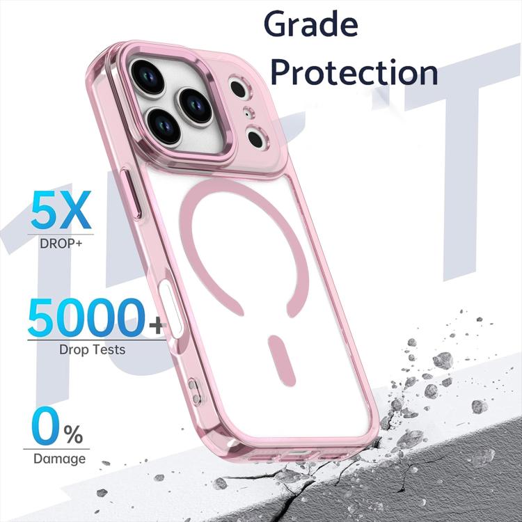 For iPhone 17 Pro MagSafe Magnetic Clear Phone Case