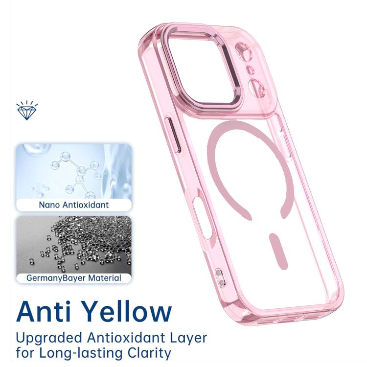 For iPhone 17 Pro MagSafe Magnetic Clear Phone Case