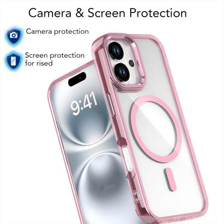 For iPhone 17 MagSafe Magnetic Clear Phone Case