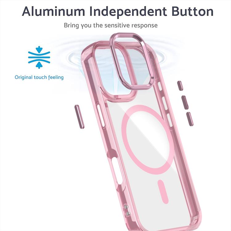 For iPhone 17 MagSafe Magnetic Clear Phone Case