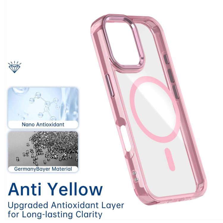 For iPhone 17 MagSafe Magnetic Clear Phone Case