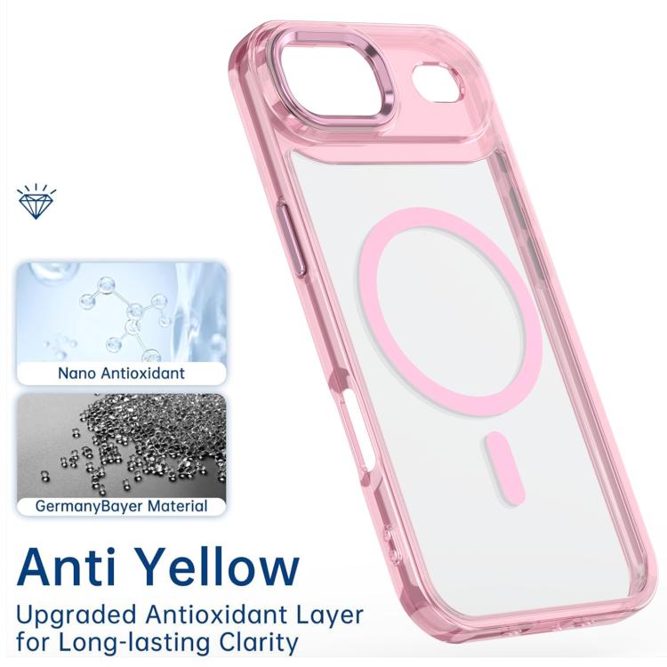 For iPhone Air MagSafe Magnetic Clear Phone Case