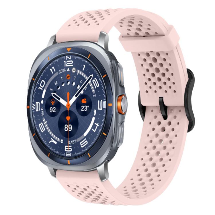 For Samsung Galaxy Watch Ultra / Ultra 2025 xDfind Breathable Silicone Watch Band