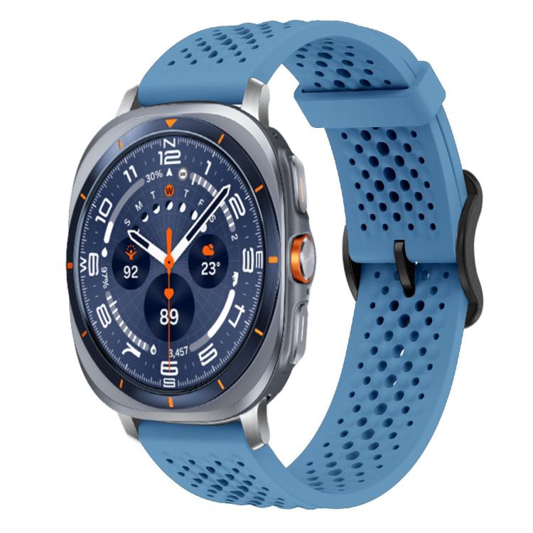 For Samsung Galaxy Watch Ultra / Ultra 2025 xDfind Breathable Silicone Watch Band