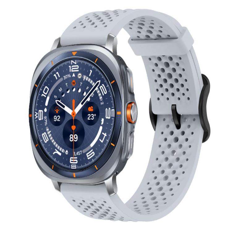 For Samsung Galaxy Watch Ultra / Ultra 2025 xDfind Breathable Silicone Watch Band