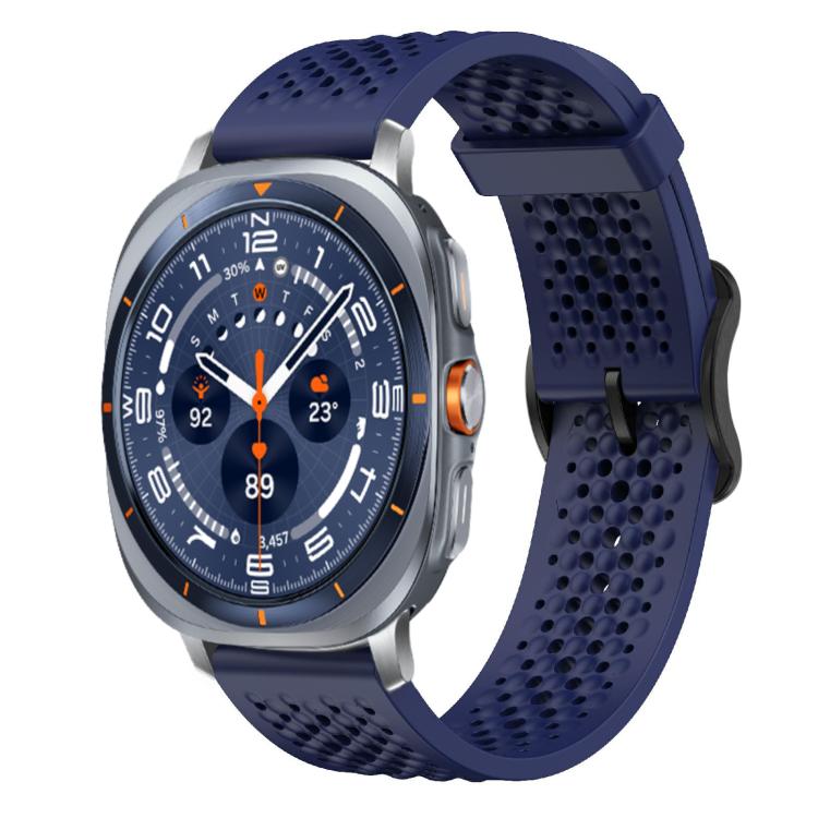For Samsung Galaxy Watch Ultra / Ultra 2025 xDfind Breathable Silicone Watch Band