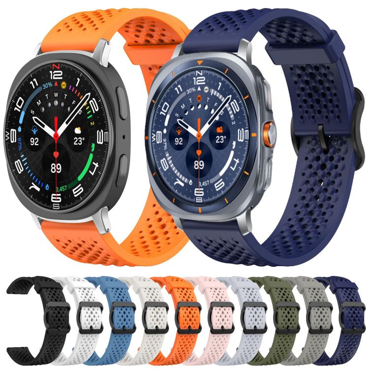 For Samsung Galaxy Watch8 / 8 Classic xDfind Breathable Silicone Watch Band