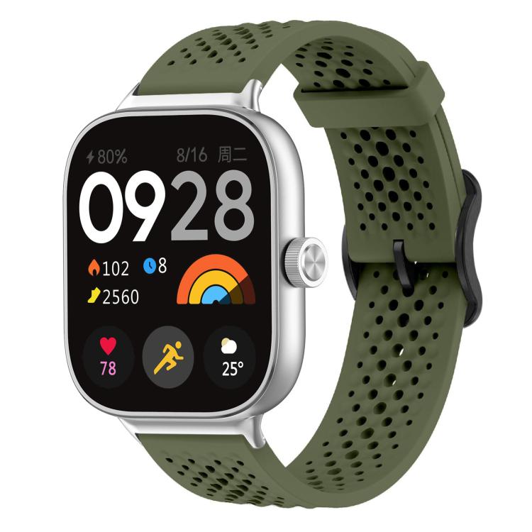For Xiaomi Band 10 Pro / 9 Pro / Redmi Watch 6 xDfind Breathable Silicone Watch Band