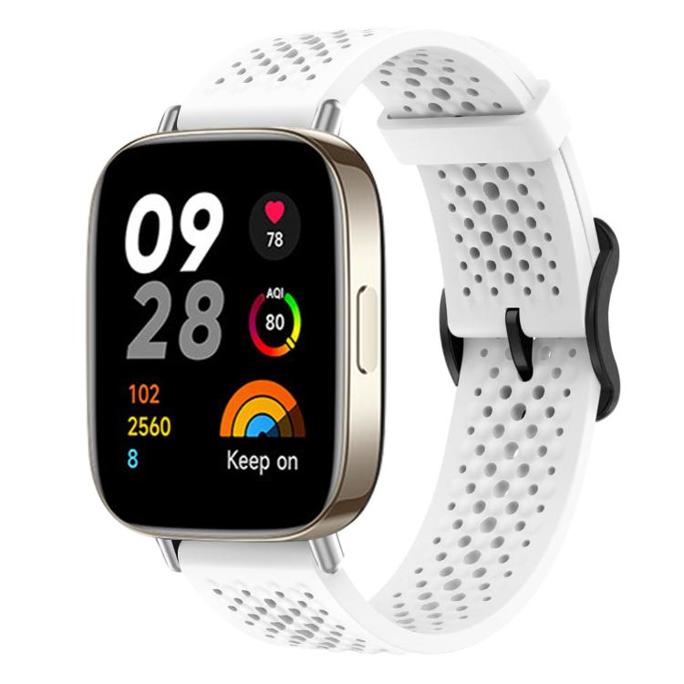 For Redmi Watch 3 xDfind Breathable Silicone Watch Band