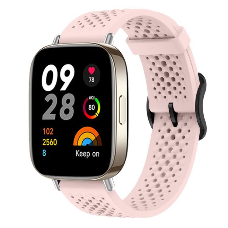 For Redmi Watch 3 xDfind Breathable Silicone Watch Band