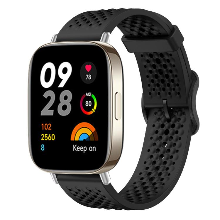 For Redmi Watch 3 xDfind Breathable Silicone Watch Band