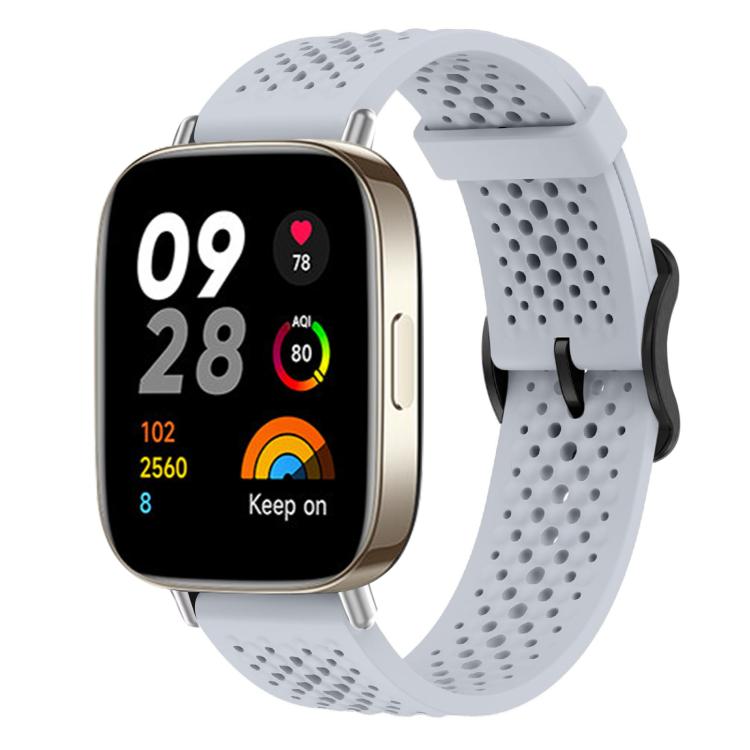 For Redmi Watch 3 xDfind Breathable Silicone Watch Band