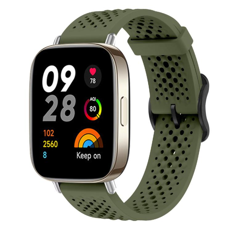 For Redmi Watch 3 xDfind Breathable Silicone Watch Band