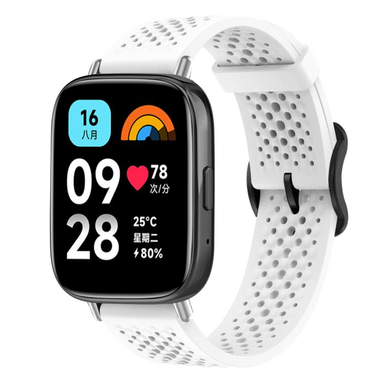 For Redmi Watch 3 Active / Watch 3 Lite xDfind Breathable Silicone Watch Band