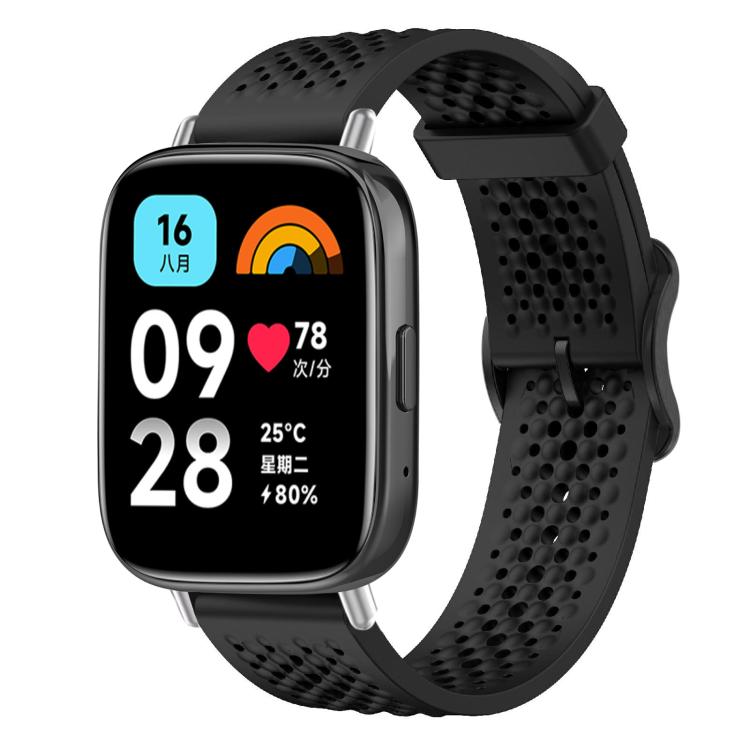 For Redmi Watch 3 Active / Watch 3 Lite xDfind Breathable Silicone Watch Band