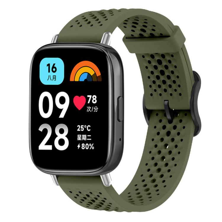 For Redmi Watch 3 Active / Watch 3 Lite xDfind Breathable Silicone Watch Band