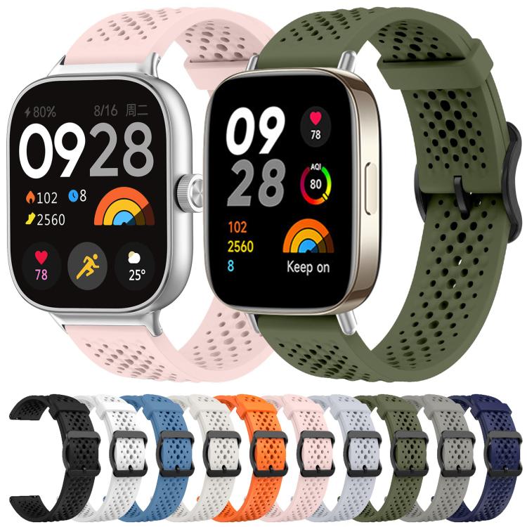 For Redmi Watch 3 xDfind Breathable Silicone Watch Band