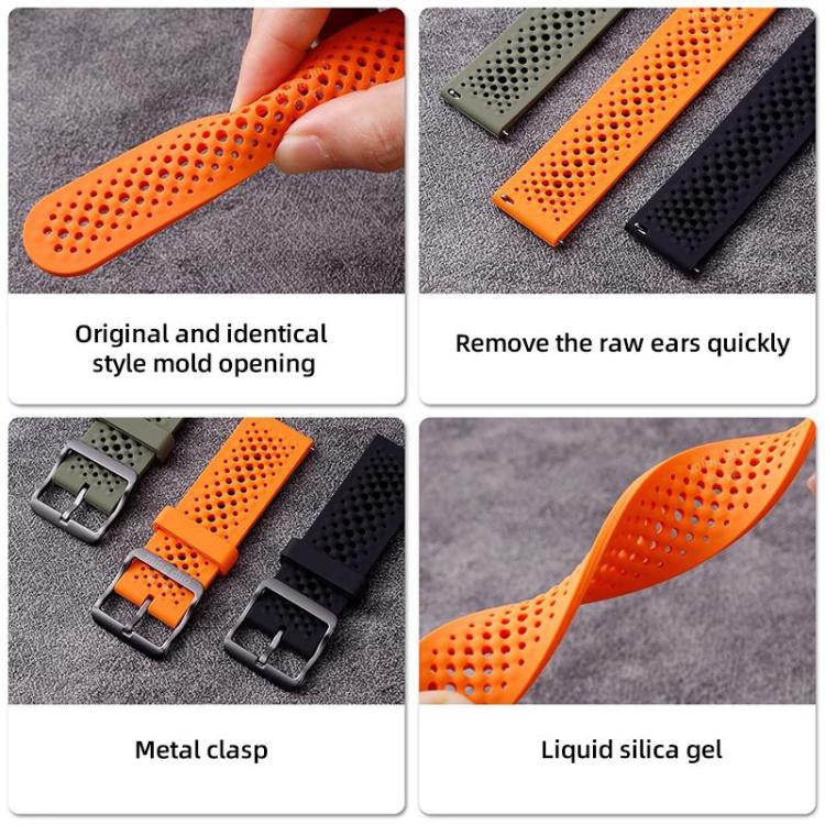 For Redmi Watch 3 xDfind Breathable Silicone Watch Band