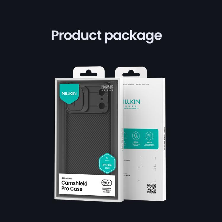 For iPhone 17 Pro Max NILLKIN CamShield Pro PC Phone Case