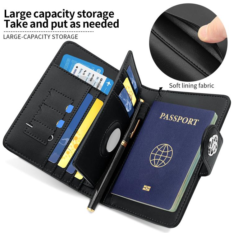 VIETAO VT-ZP-240 Multifunctional Leather Passport Card Holder
