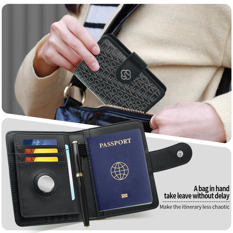 VIETAO VT-ZP-240 Multifunctional Leather Passport Card Holder