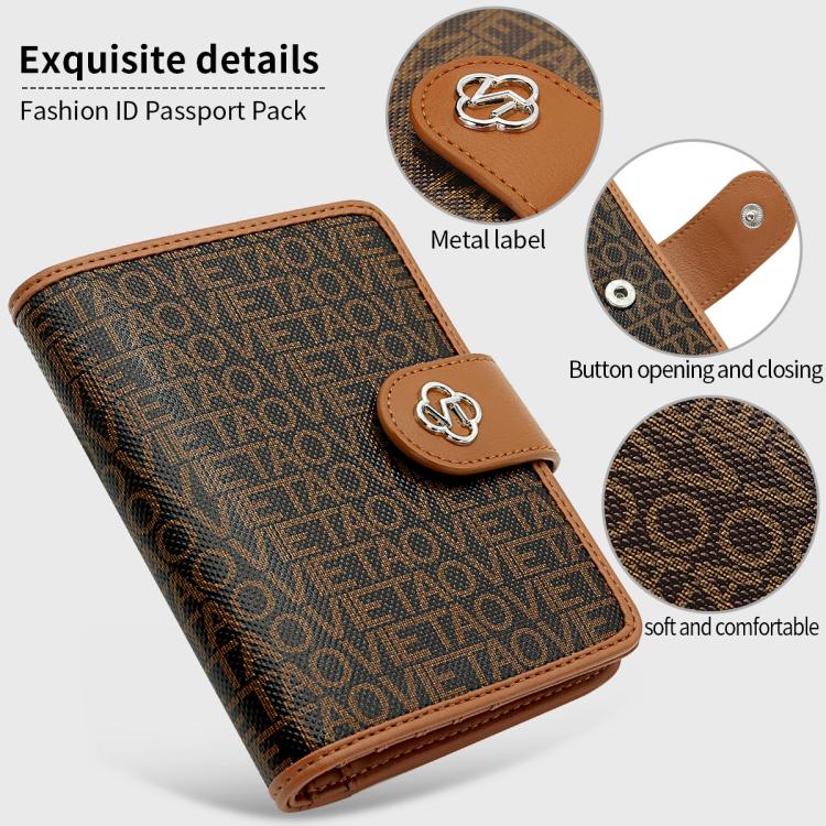 VIETAO VT-ZP-240 Multifunctional Leather Passport Card Holder