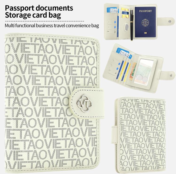 VIETAO VT-ZP-240 Multifunctional Leather Passport Card Holder