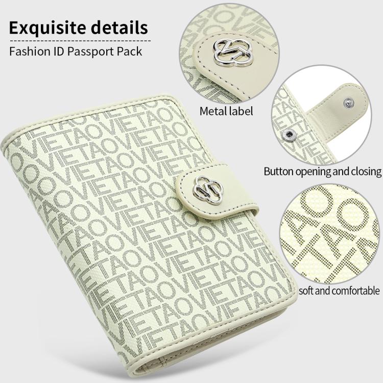 VIETAO VT-ZP-240 Multifunctional Leather Passport Card Holder