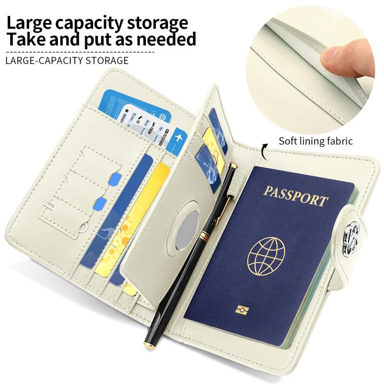 VIETAO VT-ZP-240 Multifunctional Leather Passport Card Holder