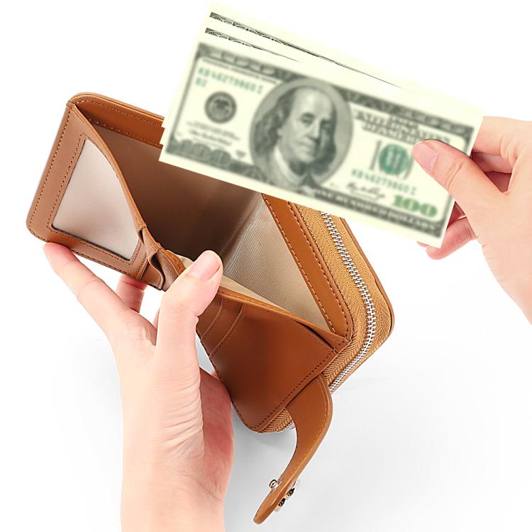 VIETAO VT-ZP-241 Multifunctional Leather Card Holder Wallet