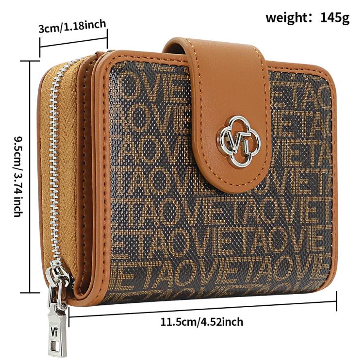 VIETAO VT-ZP-241 Multifunctional Leather Card Holder Wallet