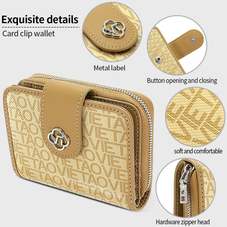 VIETAO VT-ZP-241 Multifunctional Leather Card Holder Wallet