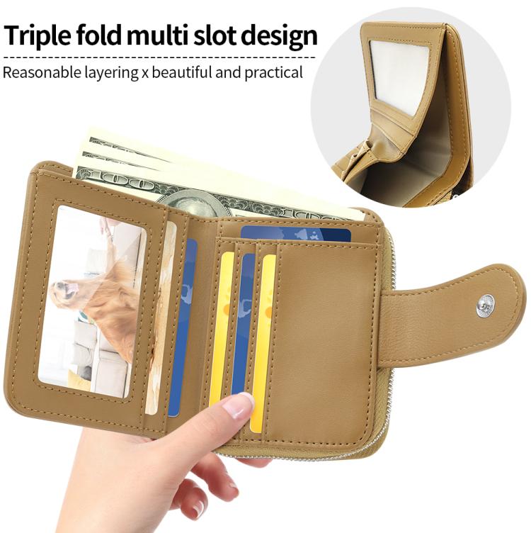 VIETAO VT-ZP-241 Multifunctional Leather Card Holder Wallet