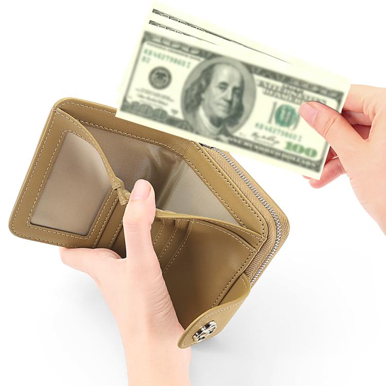 VIETAO VT-ZP-241 Multifunctional Leather Card Holder Wallet