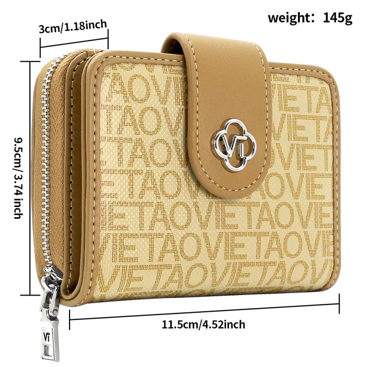 VIETAO VT-ZP-241 Multifunctional Leather Card Holder Wallet
