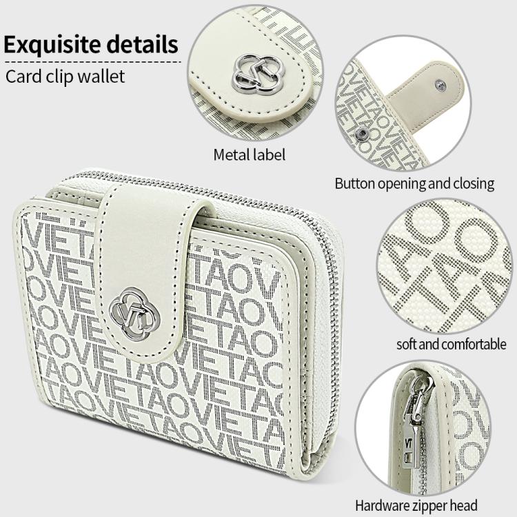 VIETAO VT-ZP-241 Multifunctional Leather Card Holder Wallet