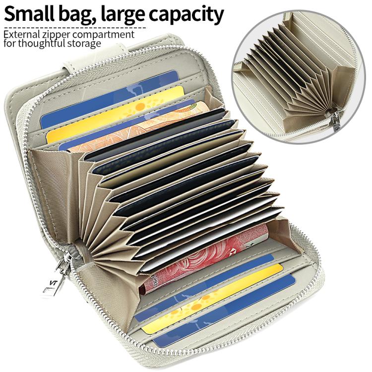 VIETAO VT-ZP-241 Multifunctional Leather Card Holder Wallet