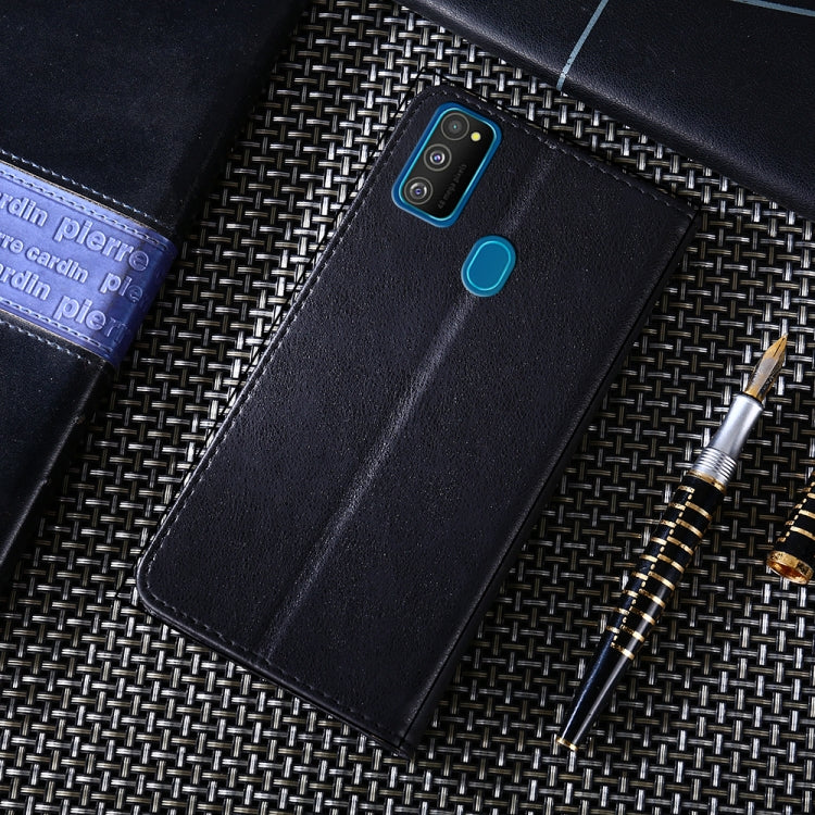 For Samsung Galaxy M30s Non-Magnetic Retro Texture Horizontal Flip Leather Case with Holder & Card Slots & Wallet