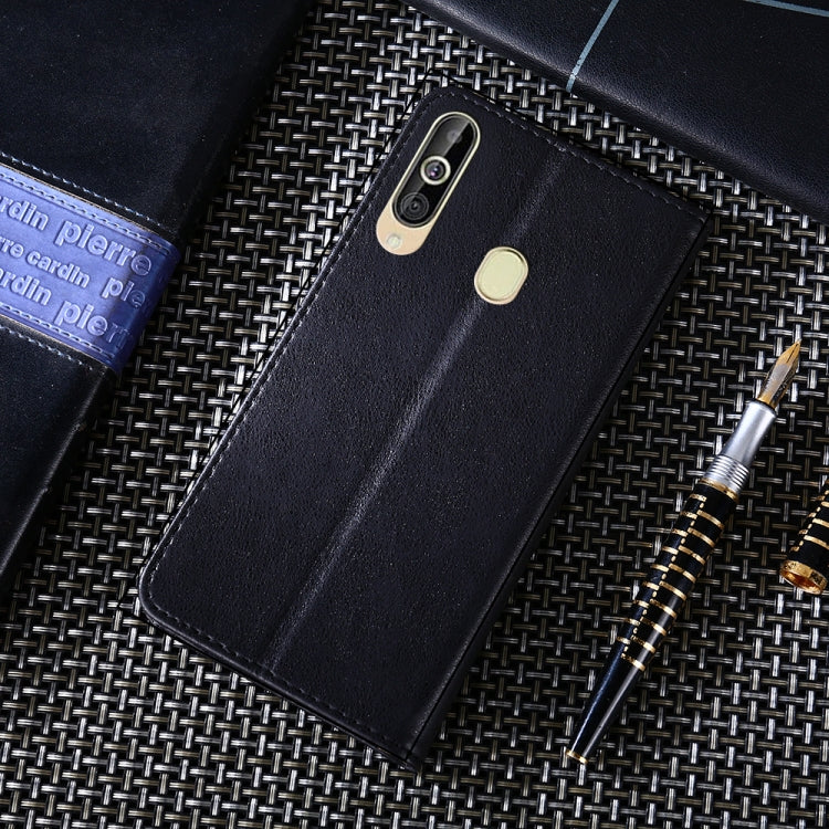 For Samsung Galaxy M40 Non-Magnetic Retro Texture Horizontal Flip Leather Case with Holder & Card Slots & Wallet