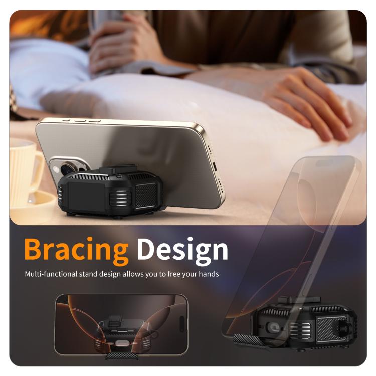 For AirPods Pro 2 Two Color MagSafe Magnetic Earphone Case with Holder & Security Lock