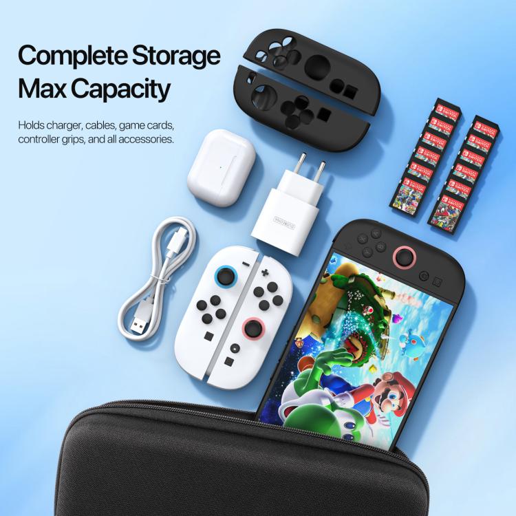 For Nintendo Switch 2 DUX DUCIS Game Console EVA Portable Storage Bag - Black